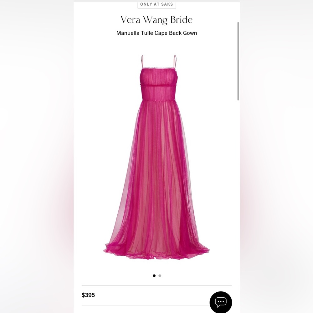 Pink Vera Wang Dress